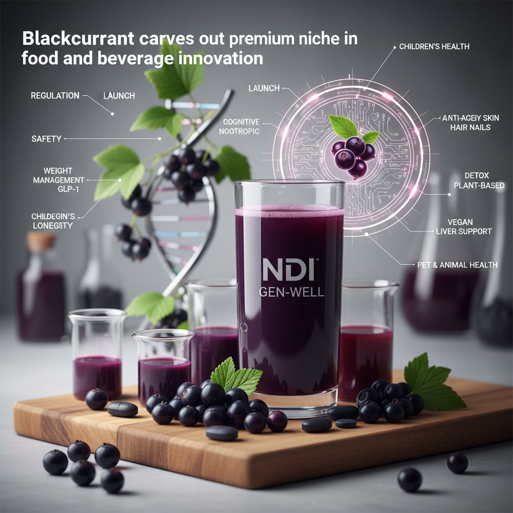 Blackcurrant Emerges as Premium Differentiator for UK Supplement Formulations