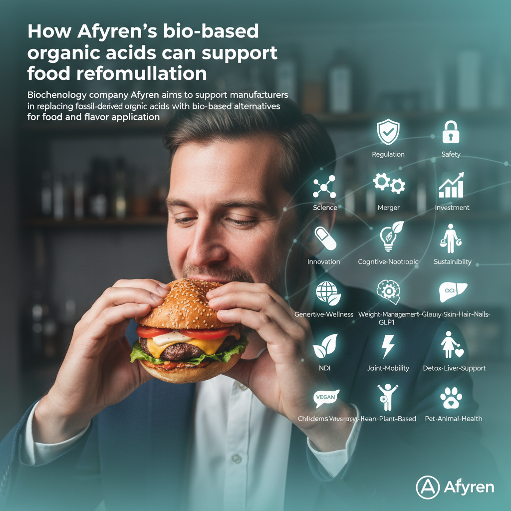 Afyren Bio-Based Acids: Scaling Fermentation for Sustainable Food & Flavor Applications