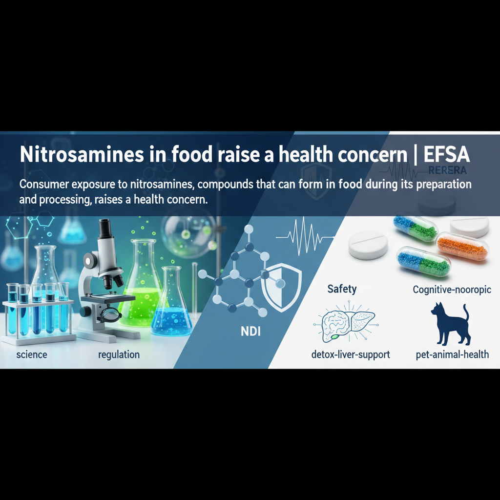 EFSA Flags Nitrosamine Health Concern, Signalling New EU Food and Supplement Regulatory Pressure
