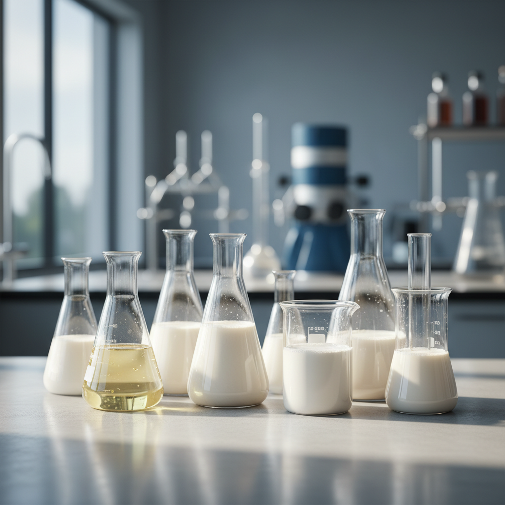 whey protein concentrate concept image