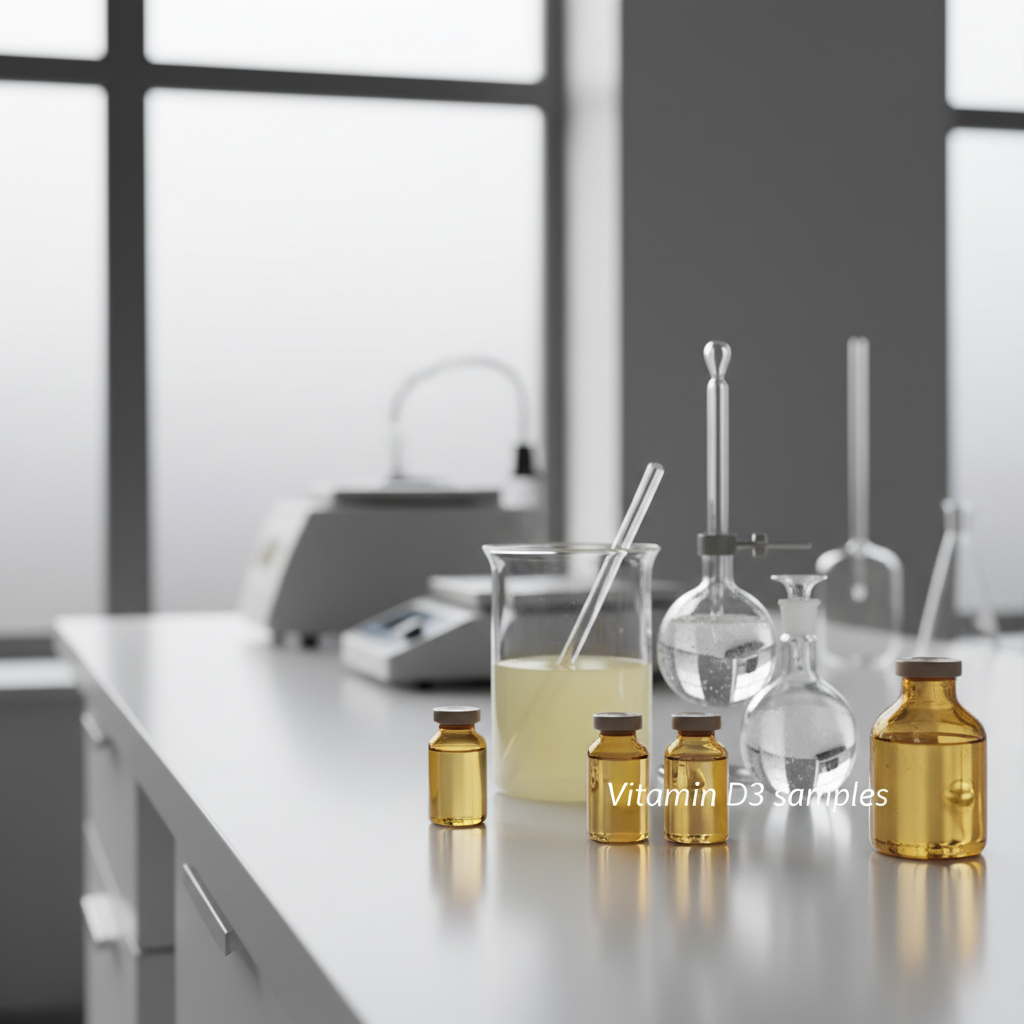 Vitamin D3 concept image
