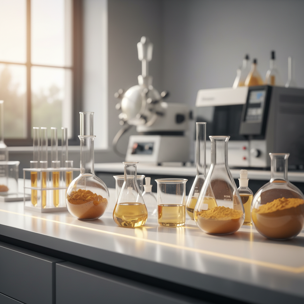 Berberine concept image
