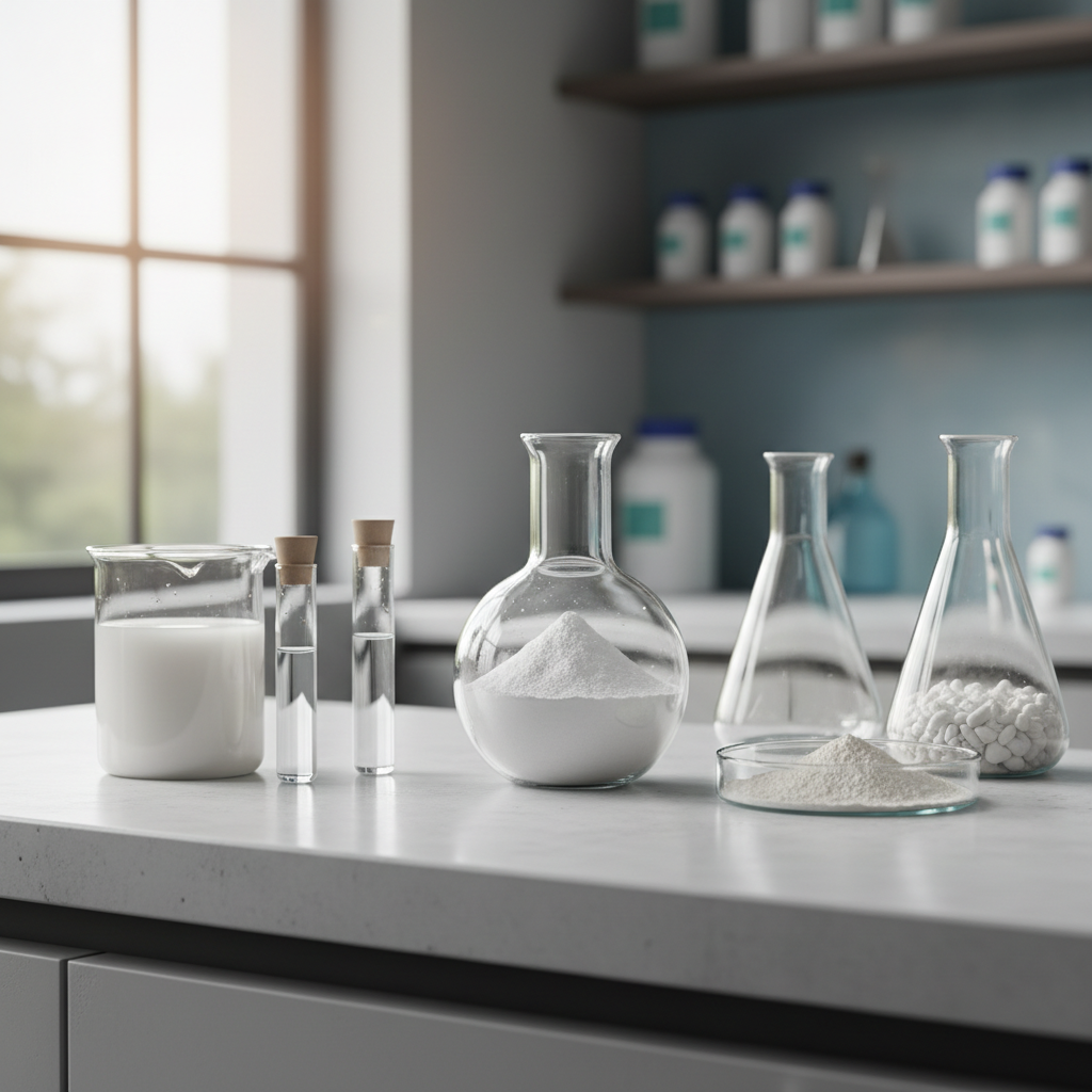 Creatine Monohydrate concept image
