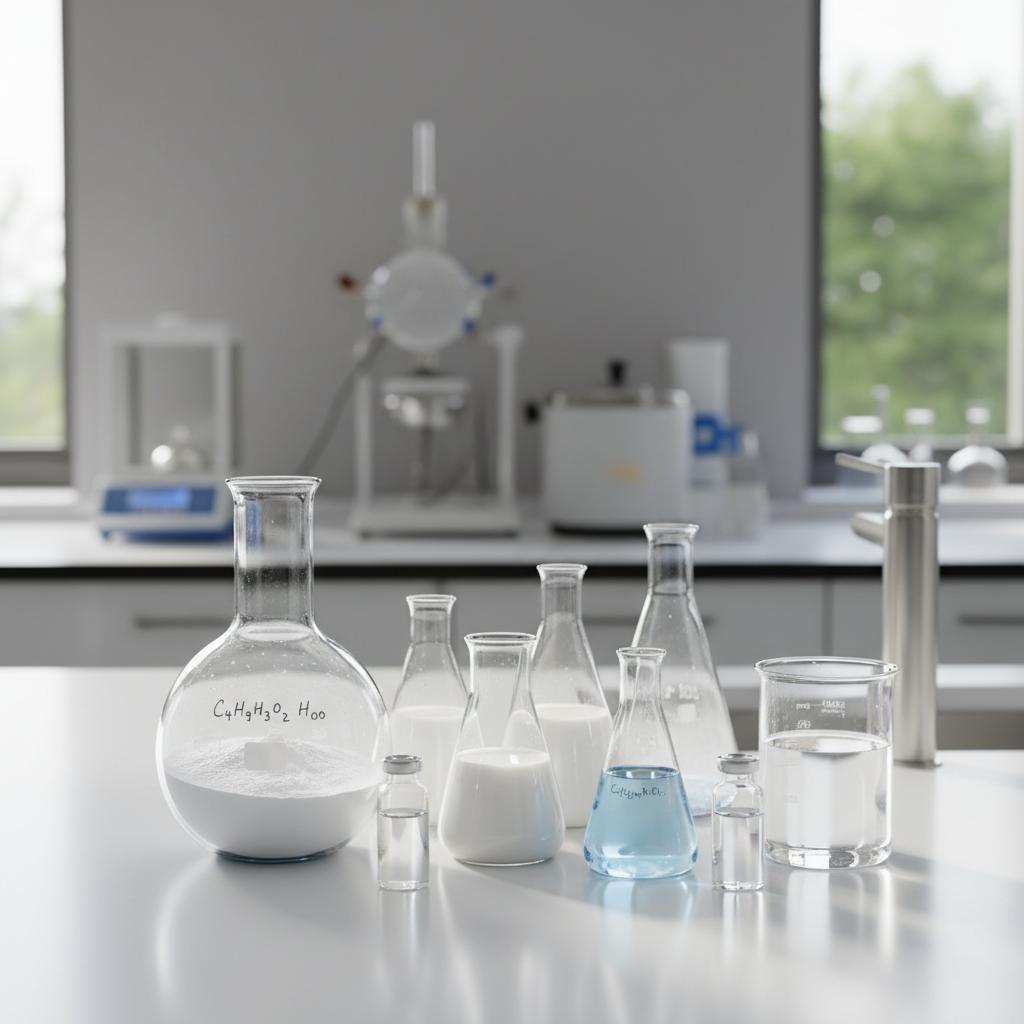 Creatine Monohydrate concept image