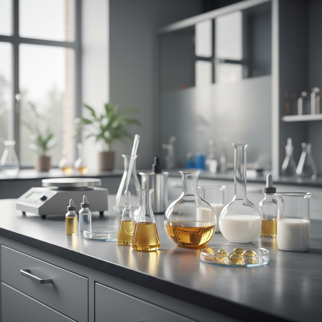Omega-3 (EPA/DHA) concept image