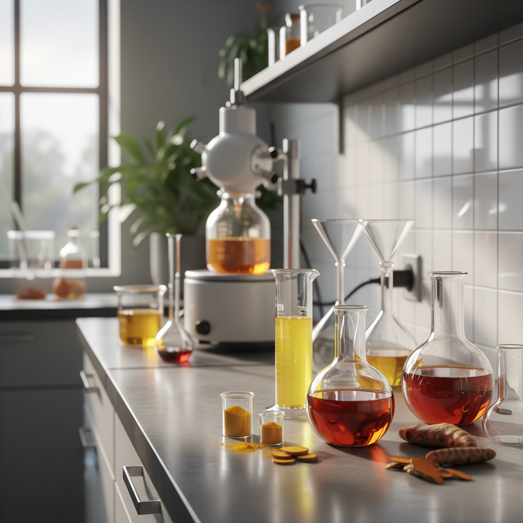 Turmeric / Curcumin concept image