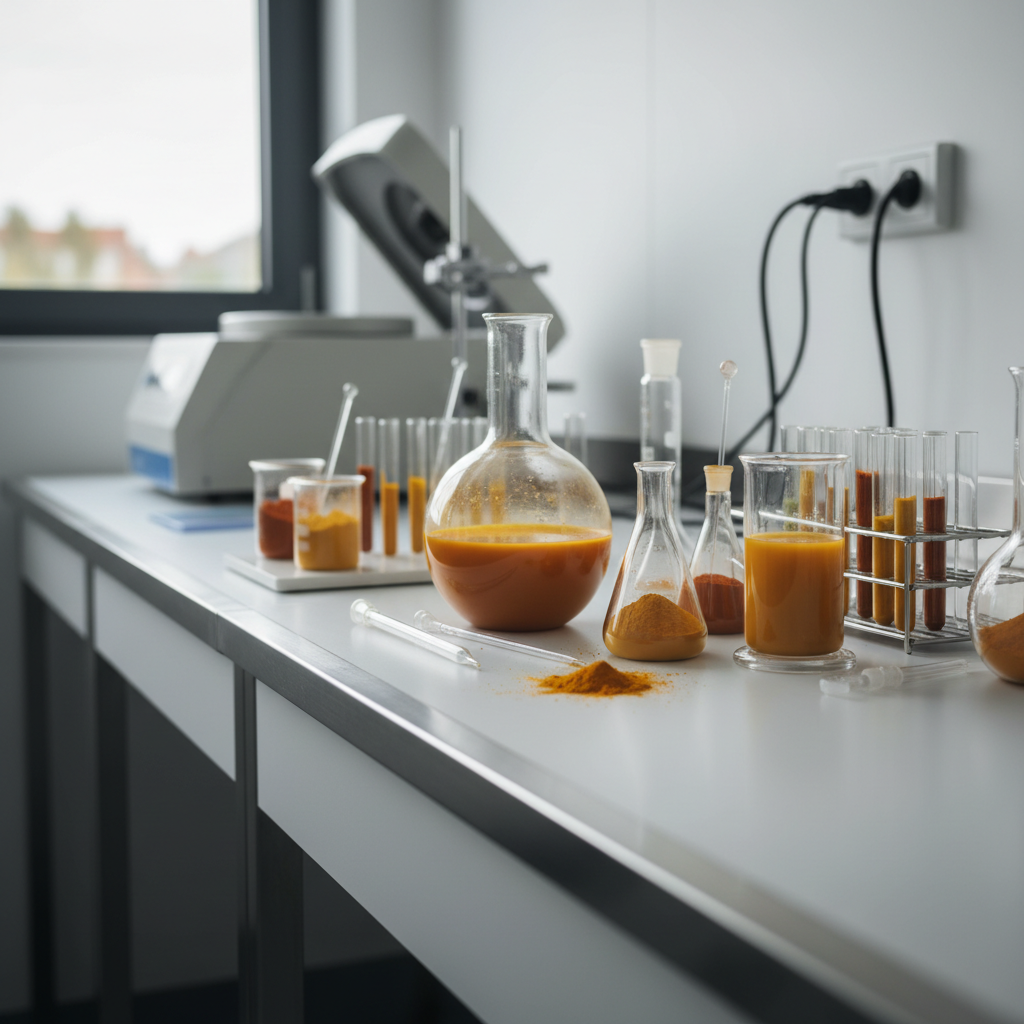 Turmeric / Curcumin concept image