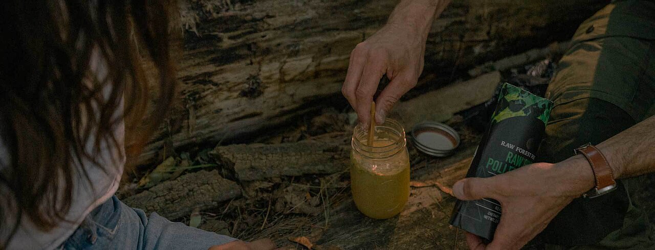 RAW Pine Pollen™, Pine Pollen Extract Powders, formulas, capsules, and tablets, and potent full Spectrum Pine Pollen Tinctures—all master formulated. Pine Pollen provides regenerat