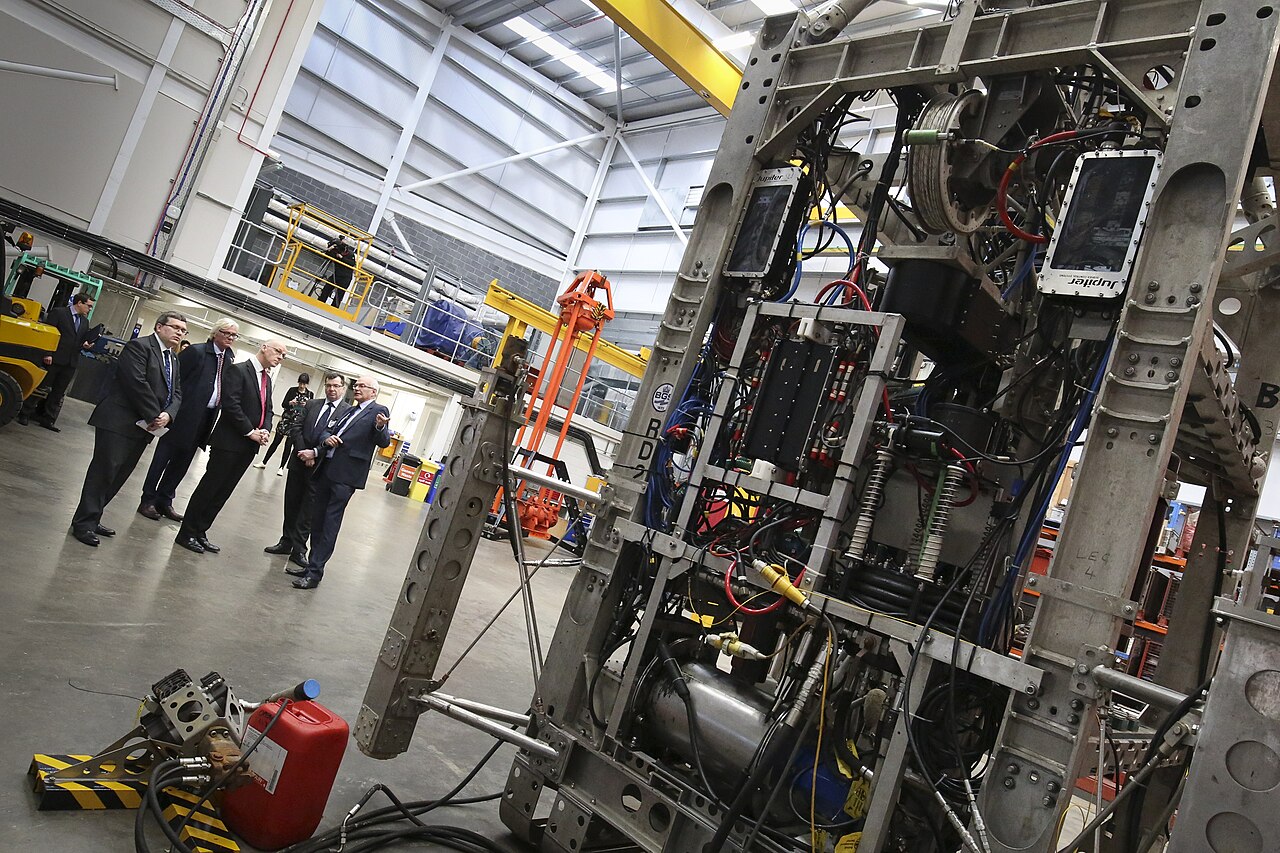Deputy First Minister John Swinney, opened the new Lyell Centre for Earth and Marine Science and Technology, which will be the Scottish headquarters for the British Geological Surv