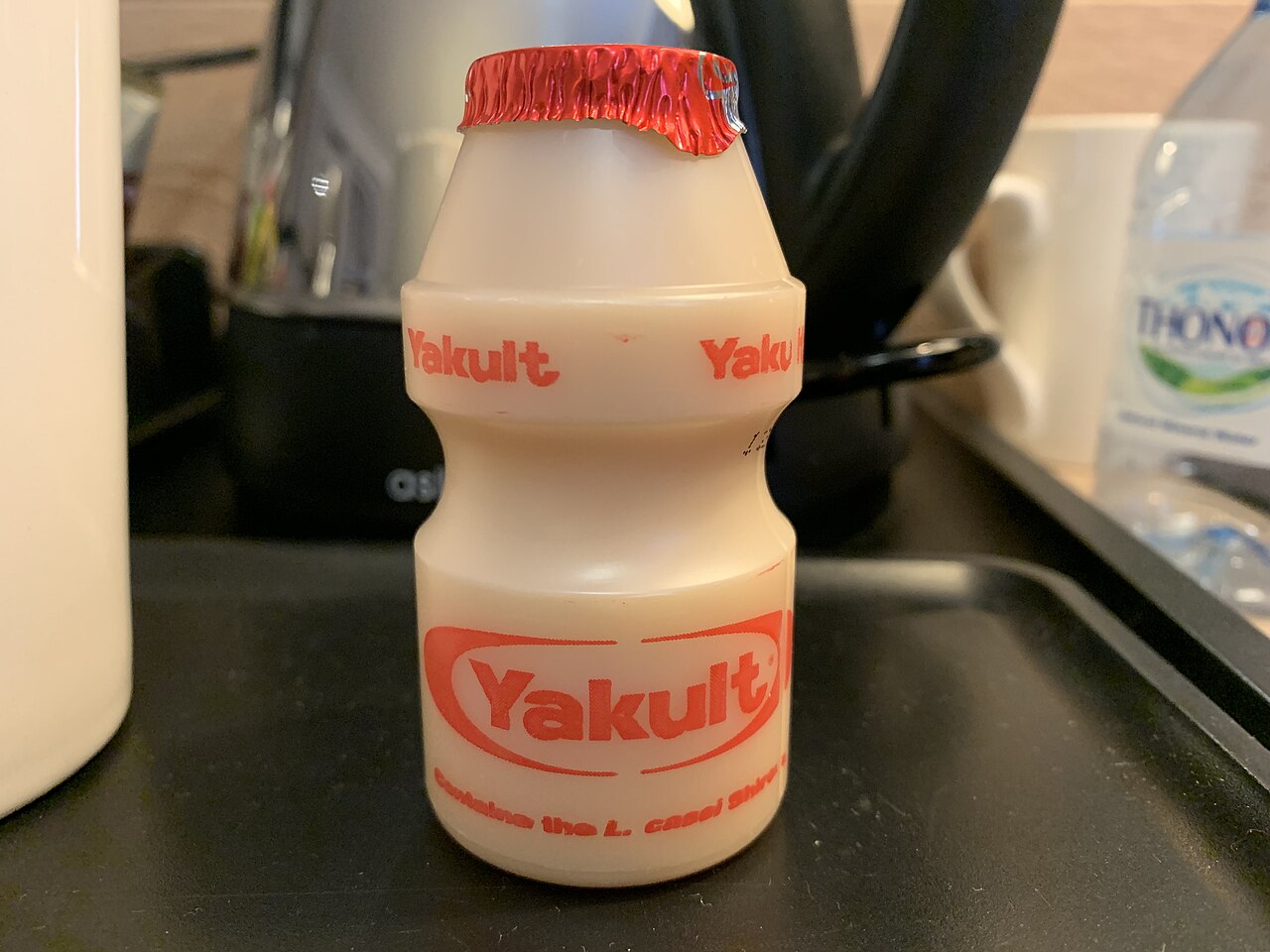 ​販售於格拉斯哥之養樂多飲料。