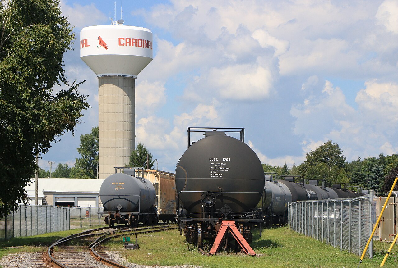 Cardinal Ontario Rail Yard Serving Ingredion Canada Plant 5220